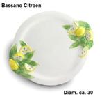 Bassano servies Citroen, Tomaat LAATSTE STUKS!, Verzenden, Nieuw, Overige stijlen, Bord(en)