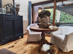 Ronde eettafel Oud/Sober, Rond, Ophalen of Verzenden, Zo goed als nieuw, 100 tot 150 cm