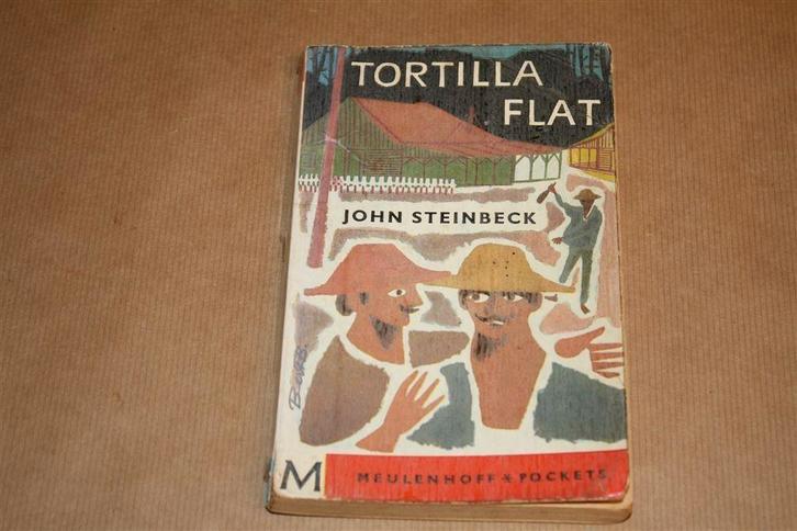 Tortilla Flat. John Steinbeck. 2e druk 1963., Boeken, Romans, Gelezen, Ophalen of Verzenden