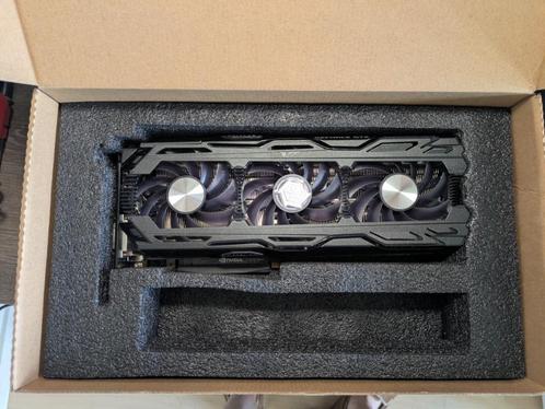 INNO3D GeForce GTX 1070 Ti iChill X3, Computers en Software, Videokaarten, Zo goed als nieuw, Nvidia, PCI-Express 3.0, GDDR5, HDMI