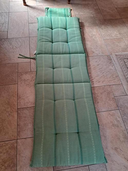Tuinstoel ligbed kussen 195 cm lang,  jan des bouvrie, Tuin en Terras, Tuinmeubel-accessoires, Zo goed als nieuw, Ophalen of Verzenden