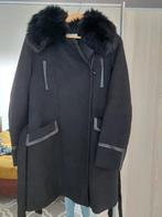 Morgan de Toi wintermantel maat 42, Kleding | Dames, Jassen | Winter, Ophalen of Verzenden, Zo goed als nieuw, Zwart