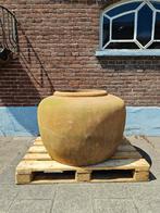 Grote handgemaakte pot voor het terras, Ophalen, Overige kleuren, Aardewerk of Porselein, Zo goed als nieuw