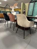 Velvet stoel - kuipstoel velvet - velours stoelen - stoelen, Ophalen, Nieuw, Stof, Vijf, Zes of meer stoelen