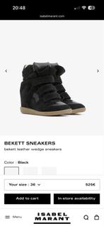 Isabel Marant Bekett Sneakers - Maat 40 - Zo Goed Als Nieuw, Kleding | Dames, Schoenen, Isabel Marant, Zwart, Ophalen of Verzenden