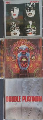 KISS 3x CD (80's Real Rock Music), Ophalen of Verzenden, Gebruikt