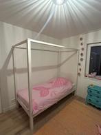 Hemelbed 1 persoon, 90 cm, Eenpersoons, Wit, Ophalen of Verzenden
