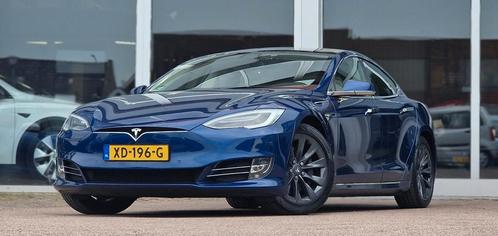 Tesla Model S 100D Full FSD! Panoramadak Premium interieur M, Auto's, Tesla, Bedrijf, Te koop, Model S, 4x4, ABS, Achteruitrijcamera