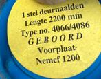 Set deurnaalden 2200mm NIEUW, Doe-het-zelf en Verbouw, Hang- en Sluitwerk, Ophalen, Nieuw, Overige materialen, Overige typen