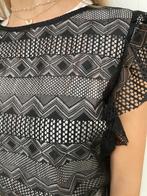 Dream catcher blouse maat 38, Maat 38/40 (M), Verzenden, Zwart, Zo goed als nieuw