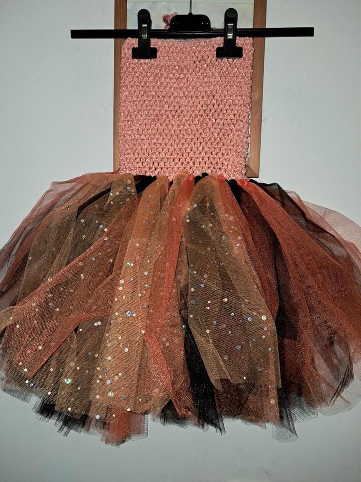 Halloweenjurk/ Tutu - Maat 110, Kinderen en Baby's, Kinderkleding | Overige, Nieuw, Meisje, Ophalen of Verzenden
