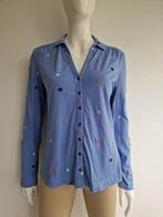 White Stuff blouse. Maat 40, Lichtblauw/borduursels., Kleding | Dames, Maat 38/40 (M), Blauw, Verhip-vintage.nl, Ophalen of Verzenden