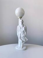 Vintage schemerlamp aardewerk keramiek man lantaarn retro, Overige materialen, Gebruikt, Eighties, jaren '80, dutch design, Ophalen of Verzenden