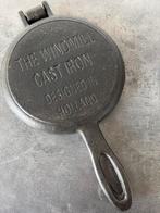 Vintage Windmill Gietijzeren Wafelijzer - Ontworpen in Holla, Ophalen of Verzenden, Zo goed als nieuw