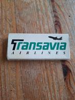 Transavia lucifers in doosje., Verzamelen, Ophalen of Verzenden, Zo goed als nieuw, Overige typen