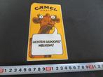 sticker CAMEL Filter  Lichten gedoofd ?  WELKOM !, Ophalen, Zo goed als nieuw, Bedrijf of Vereniging