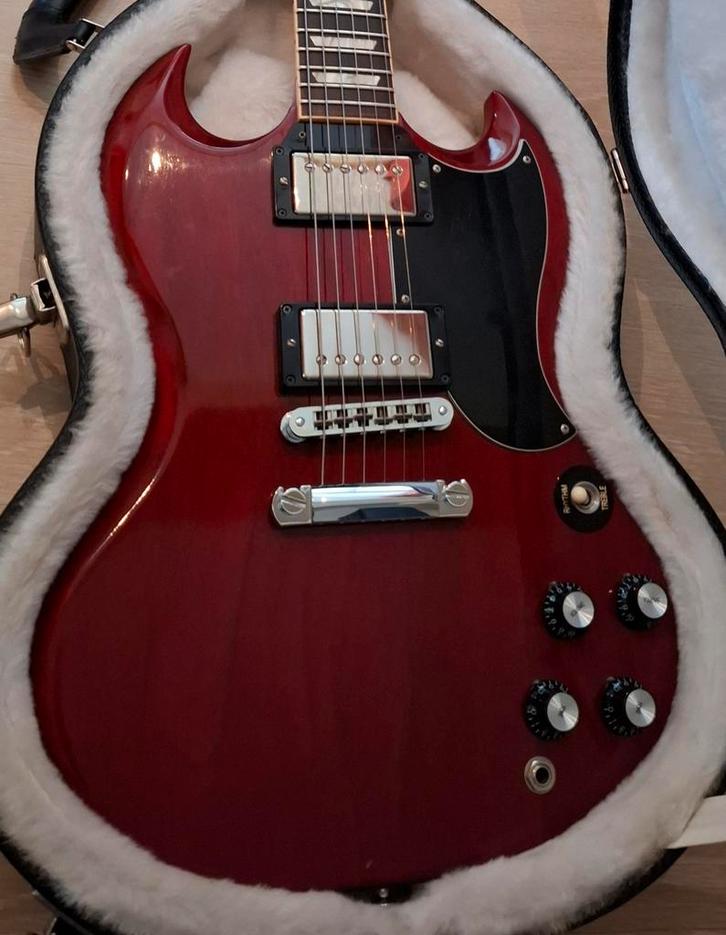Gibson SG '61 (USA), Muziek en Instrumenten, Snaarinstrumenten | Gitaren | Elektrisch, Zo goed als nieuw, Solid body, Gibson, Ophalen of Verzenden