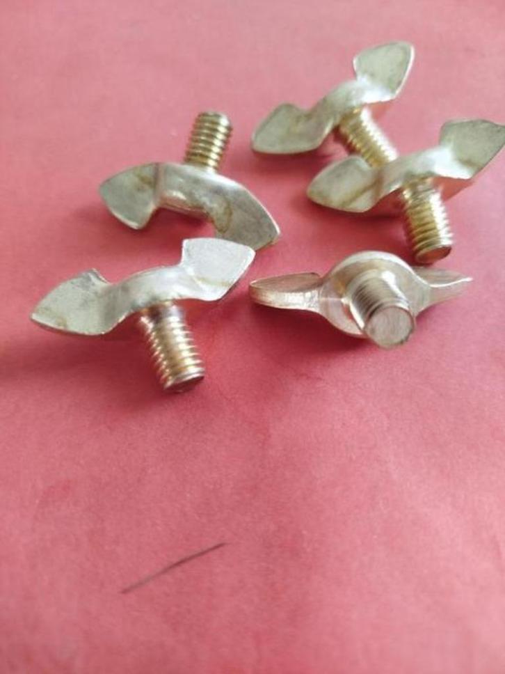 te koop messing amerikaanse vleugelschroef-in m8X10 kotter, Watersport en Boten, Accessoires en Onderhoud, Nieuw, Onderhoud en Reparatie