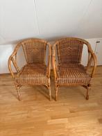2 Rieten Stoelen, Ophalen, Gebruikt, Rotan