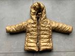 Winterjas goud mt86, Meisje, Ophalen of Verzenden, Zo goed als nieuw, Jasje
