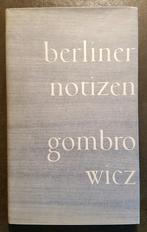 Walter Gombrowicz - Berliner Notizen, Boeken, Taal | Duits, Ophalen of Verzenden, Zo goed als nieuw