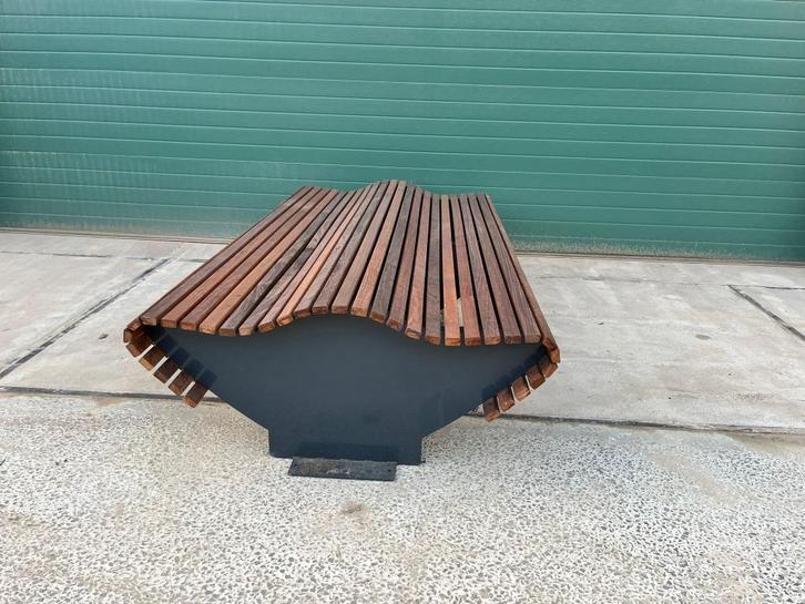 Dubbelzits tuinbank (echte eyecatcher in je tuin), Tuin en Terras, Tuinbanken, Nieuw, Hout, Ophalen