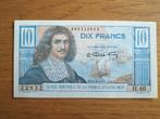 Frans-Equatoriaal-Afrika 10 Francs 1947 zeldzaam, Ophalen of Verzenden, Zuidoost-Azië