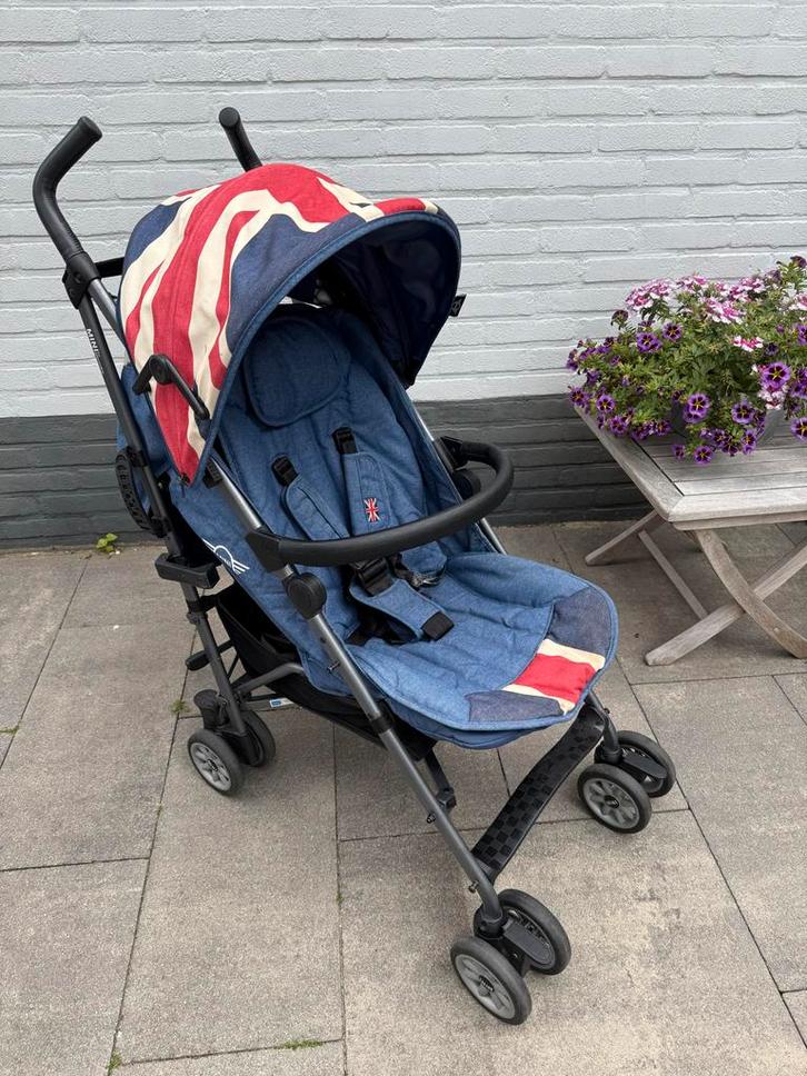 Mini Easywalker Buggy Union Jack, Kinderen en Baby's, Kinderwagens en Combinaties, Gebruikt, Kinderwagen, Overige merken, Ophalen of Verzenden