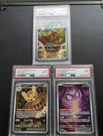 PSA8 en PSA9 Pokemon kaarten diverse promos ETB NM, Ophalen of Verzenden, Zo goed als nieuw, Meerdere kaarten
