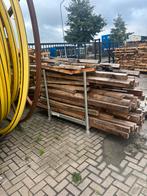 Brandhout pallets vol met balken, Doe-het-zelf en Verbouw, Steigers, Ophalen of Verzenden, Zo goed als nieuw, Overige typen, Minder dan 2 meter