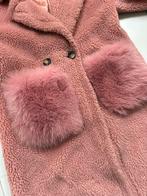 Oudroze Italiaanse jas met bijzondere zakken, Ophalen of Verzenden, Zo goed als nieuw