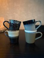 4 HK Living Espressokopjes, Huis en Inrichting, Keuken | Servies, Keramiek, Nieuw, Ophalen of Verzenden, Overige stijlen