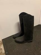 Paardrijbroek en Laarzen Set kind, Ophalen, Gedragen, Zwart, Regenlaarzen