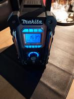 Makita DMR106 Bouwradio met Accu, Audio, Tv en Foto, Radio's, Ophalen of Verzenden, Gebruikt, Bouwradio