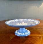 Wedgwood Jasperware Taartschaal, lichtblauw met Witte Relief, Ophalen of Verzenden