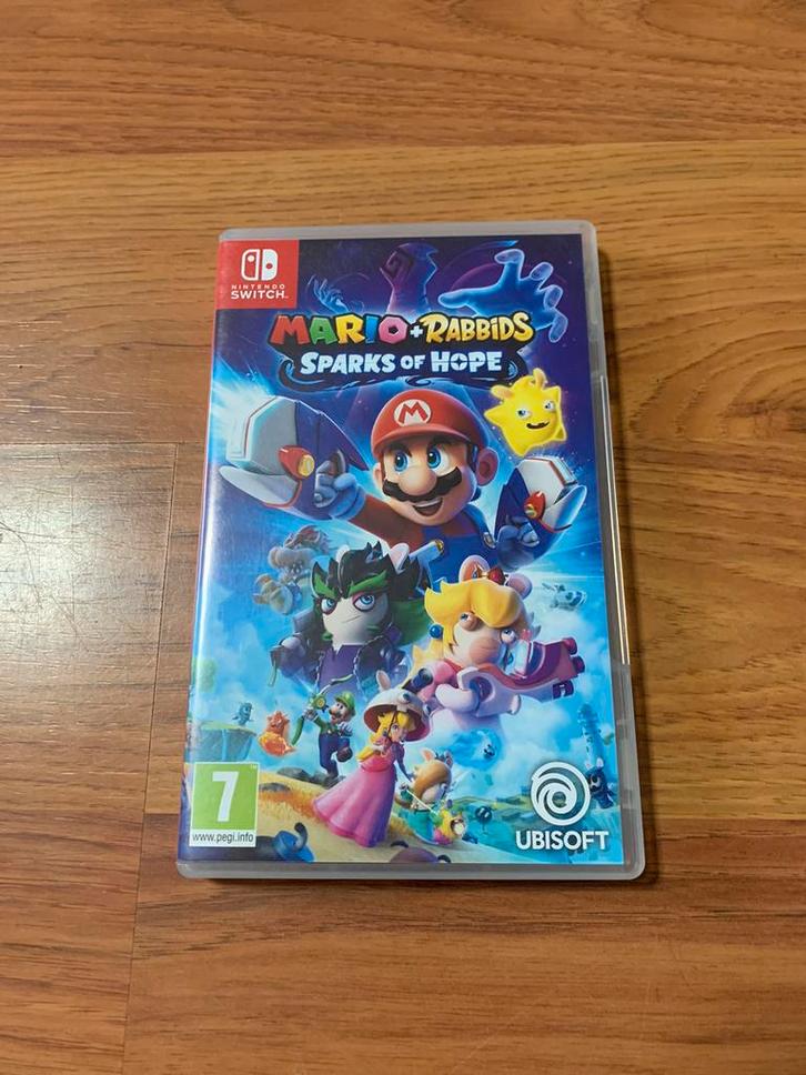 Mario Rabbids Sparks of Hope | Nintendo Switch, Spelcomputers en Games, Games | Nintendo Switch, Zo goed als nieuw, Avontuur en Actie