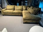 Hoekbank fluweel stof hoge kwaliteit lounge bank maatwerk, Nieuw, 150 cm of meer, Stof, Ophalen of Verzenden