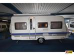 Hobby De Luxe 450 UF THULE CASSETTELUIFEL, Caravans en Kamperen, Caravans, Schokbreker, Rondzit, Hobby, Bedrijf