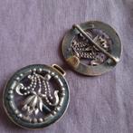 Antieke Ajour Riemgesp Gesp met Bloemmotieven, Verzenden