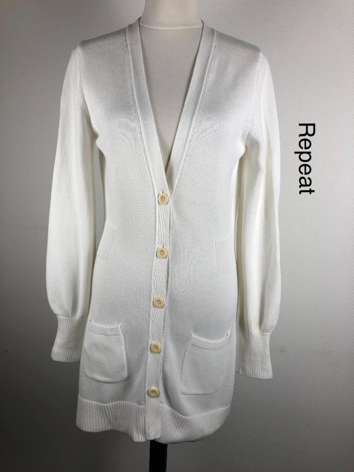 Repeat Vest  (mt: 38) 16,4/8748, Kleding | Dames, Truien en Vesten, Zo goed als nieuw, Maat 38/40 (M), Wit, Ophalen of Verzenden