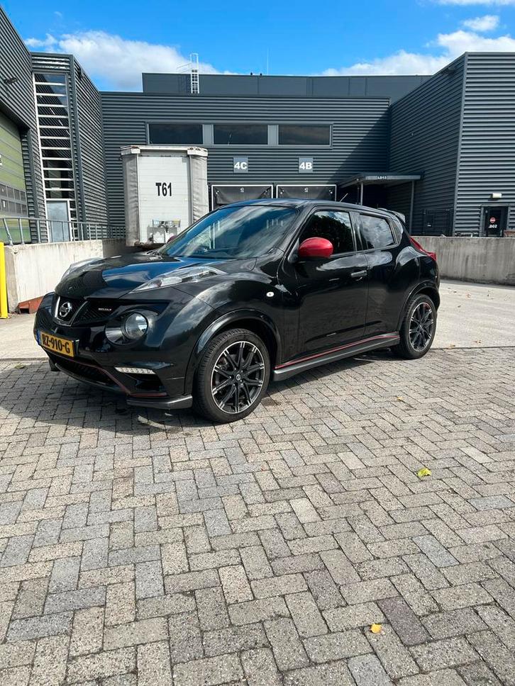 Nissan Juke 1.6 Nismo 2013 Zwart, Auto's, Nissan, Particulier, Juke, Benzine, D, SUV of Terreinwagen, Handgeschakeld, Geïmporteerd