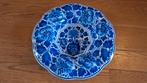 Oude Delfts blauw gelobde  plooischotel Porceleyne fles, Ophalen of Verzenden
