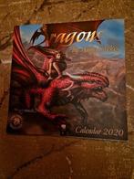 Nieuwe gesigneerde kalender Anne stokes 2020 Dragons, Verzamelen, Ophalen of Verzenden, Nieuw