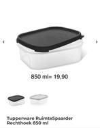 Tupperware 850 ml ruimte spaarder per stuk, Ophalen of Verzenden, Zo goed als nieuw