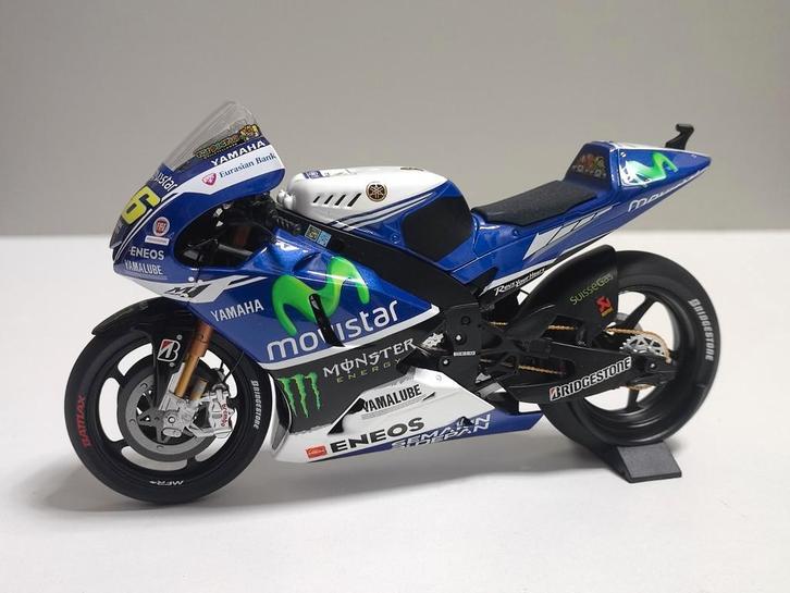 Minichamps: Yamaha YZR-M1 - Valentino Rossi - MotoGP 2014, Hobby en Vrije tijd, Modelauto's | 1:5 tot 1:12, Nieuw, Motor, 1:9 t/m 1:12