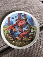 Vintage Noorse Wanddecoratie Bord Noorwegen trol, Ophalen of Verzenden