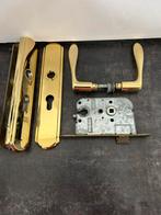 Veiligheids deurbeslag, Doe-het-zelf en Verbouw, Hang- en Sluitwerk, Ophalen of Verzenden, Koper of Messing, Klink of Kruk