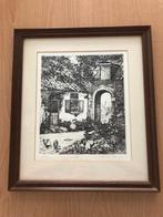 Originele ets van Jan van Rijsingen, Antiek en Kunst, Kunst | Etsen en Gravures, Ophalen of Verzenden