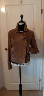 Allsaints ,suede bikerjack maat 38, Verzenden, Zo goed als nieuw