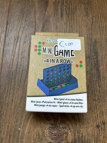 Minigame 4 op een rij  beschikbaar voor biedingen